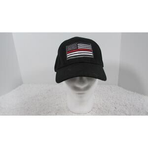 Thin RED Line USA American Flag Tactical Mesh Embroider Hat/Cap Snapback